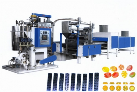 Candy processing machines