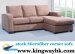 stock stocklot closeout Microfiber corner sofa - Result of Mocha Latte
