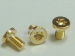 image of Screw - I Head Torx Recess Machine Screw Brass Gold Plated