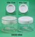 image of Cosmetic Containers Packaging - Cosmetic Plastic Containers : Jar