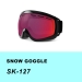Anti Fog Ski Goggles - Result of Silicone Antifoam