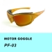 image of Motorcycle Goggles - Tinted Riding Goggles