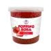 Strawberry Popping Boba - Result of iqf snow pea pod