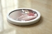 Silicone Coaster (Combined the silicone with cera) - Result of Mango Yogurt Drink