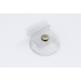 Clear Plastic Shelf Label Holders - Result of carabiner clip