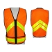 Security Hi Vis Vest - Result of Sewing Invisible Zipper