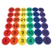 Numbered Spot Markers - Result of Sport Nutrition Supplement