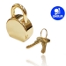 High Security padlock-4 - Result of Zinc Alloy Beads