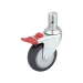 Noiseless Casters - Result of machinery  and pipe fittings