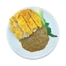 Tonkatsu Curry Rice - Result of rice
